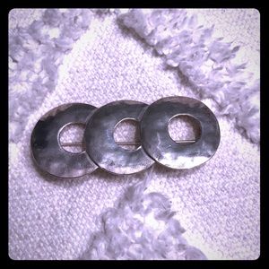 Silpada Hammered Brooch